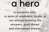 Hero Quotes