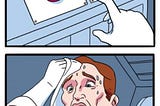 Meme about choosing between reading this newsletter or doing something productive