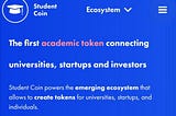 The Student Coin — A Crypto Token for the Educational Sector
