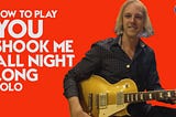 How To Play “You Shook Me All Night Long” by ACDC