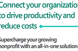 Connect your organization to drive productivity and reduce costs