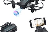 Bitzong Foldable Quadcopter Drone For Kids and Beginners