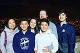 My family and I in Bogotá, Colombia (Nov 2018).