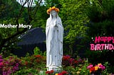 45 + Mother Mary birthday wishes