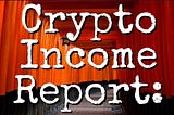 Crypto Income Report Drip Manor Vapor Nodes Polar Nodes Louverture | Crypto Gem Tokens