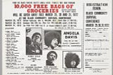 A pamphlet of Black Panthers offering to help the oppressed