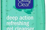 CLEAN & CLEAR Gel Cleanser Deep Action Refreshing 150ml