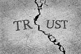The cost of losing trust weakens the United States
