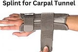 How to Make a Wrist Splint for Carpal Tunnel