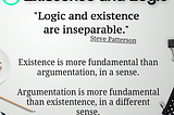 Logic, Existence, and Argumentation