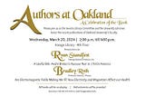 Authors at Oakland: A Celebration of the Book