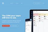 salesflare homepage