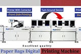 Double-Sided Paper Bag Digital Printing Machine