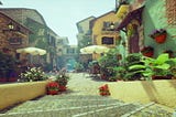 Small Italian Town Atmosphere Captured in UE4