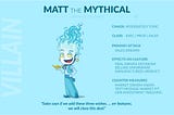 Matt the Mythical is a Villain of Chaos