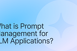 What is Prompt Management for LLM Applications? Tools, Techniques and Best Practices