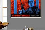 Dawn Of The Dead new poster Film artwork from Ken Taylor Print Art Poster And Canvas