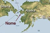 Nome, Alaska is a small town on the southern shore of the Seward Peninsula on Alaska’s western…