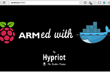 Docker on a Raspberry Pi