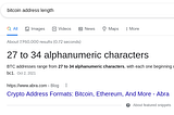 How many characters Bitcoin addresses can be?