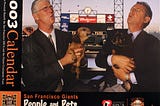 2003 calendar, spca, sf giants, mike krukow, duane kuiper, dogs