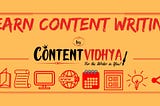 My Journey at @ContentVidhya