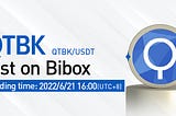 Bibox Will List Quantbook(QTBK) on 6/21/2022