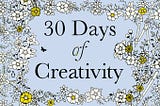 PDF Download%^ 30 Days of Creativity: Draw, Color, and Discover Your Creative Self (READ PDF EBOOK)