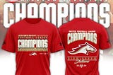 Celebrate the Victory: Introducing the UFL Birmingham Stallions 2024 Champions Red Shirt