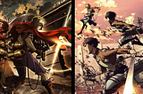 “Kabaneri of the Iron Fortress” vs. “Attack on Titan”