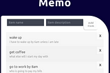Firebase Memo App