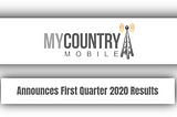 Announces First Quarter 2020 Results