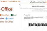 Where do I Enter Microsoft Office Product Key? — Office.com/setup