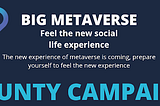 BIG Metaverse, connecting the real world with the virtual world