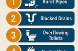 Top 5 Plumbing Emergencies That Require Immediate Attention — BMD Plumbing