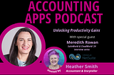 Unlocking Productivity Gains | Meredith Rowan