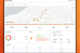 WindAhead, weather and wind analysis for cycling and running routes