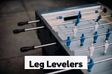 leg levelers