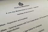 Notes from NationBuilder’s Masterclass