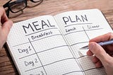 4 benefits to meal planning