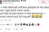 See what this SlayQueen did when Jehovah Witness knocked on her door