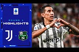 Juventus 3–0 Sassuolo | Goals and Highlights: Round 1 | Serie A 2022/23