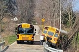 The Author Engages, But Does Not Succeed, In The Rescue Of A School Bus