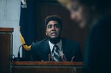 Jharrel Jerome, playing the character Korey Wise in ‘When They See Us’