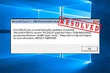 How to Fix the Error 1935 Windows 10? Here Are 6 Methods