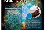 Sign Up for Reiki One
