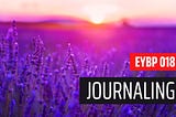 Journaling | Elevate Your Best