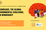 Swae CEO Invited to the Council of Europe’s World Forum for Democracy Panel: Can Democracy Save the…