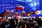 Typical eurovision atmosphere