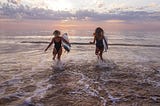 learning to surf in marocco